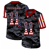 Nike Arizona Cardinals 11 Fitzgerald 2020 USA Camo Salute to Service Limited zhua,baseball caps,new era cap wholesale,wholesale hats
